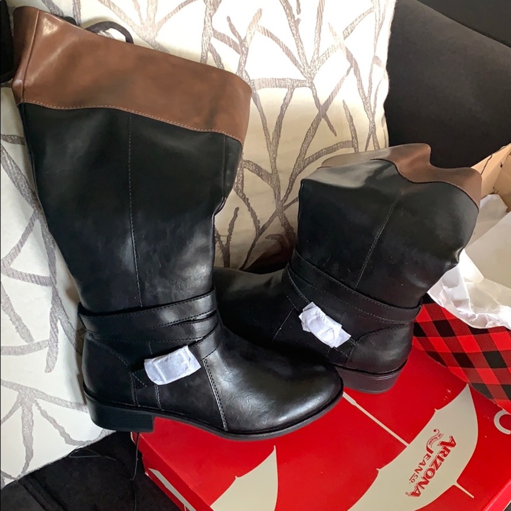 Arizona two toned riding boots